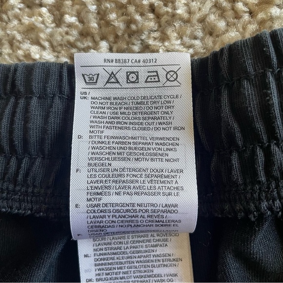 Adidas Cotton All SZN Pants Men’s Large Black Lightweight Pull On Pockets Casual - Picture 14 of 14